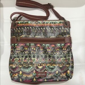 Sakroots Artistic Patterned Crossbody Bag‎